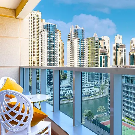 Luxury And Spacious Full Marina View Dubaï Extérieur photo